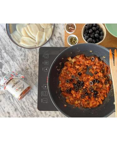 Pantaleo Agricoltura Luisa Pantaleo organic eggplant sauce 6 jars of 295 g 100 made in Italy without preservatives low fat content condiment for pasta - Buy Online on GoSupps.com