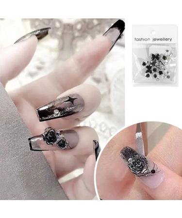 Pearl Mixed Flower Camellia Nail Art Set 3D Nail Art Supplies Nail Tip Nail Glitter Acrylic Nail Art Decorations Nail Art Jewelry 3d Flower Nail Nail Art Kit Nail Art Gems Kit Multi-Color - Buy Online on GoSupps.com