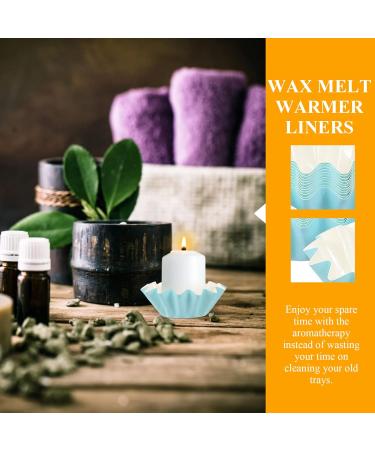 Frcolor Wax Melting Devices - Reusable Aromatherapy Liners in Sky Blue | 9x9x8cm - Perfect for Shops - Buy Online on GoSupps.com
