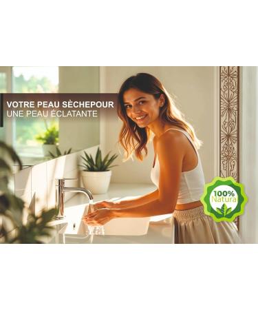  BIO JALAL Original Aleppo soap with 25% laurel oil and 75% olive oil. Two 400g Aleppo soaps for hands face body and hair. Handmade in Turkey using a traditional recipe. - Buy Online on GoSupps.com