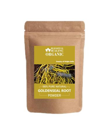 Organic Goldenseal Root Powder 100% Pure Natural 100 Gram / 3.52 oz 3.53 Ounce (Pack of 1)