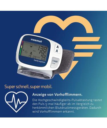 Buy VISOMAT MYORE EXPRESS - Fast & Gentle Blood Pressure Monitor | 45+ Years of Expertise in Medical Devices - Buy Online on GoSupps.com