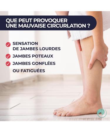 Prescription Nature - ACTIVEIN - Food Supplement to Support Circulation - Veinotonic - Recommended for Venous Insufficiency - Made in France - 180 Capsules - Buy Online on GoSupps.com