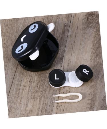 Solustre Cartoon Contact Lens Case - Cute Panda Lens Storage Box for Travel & Storage - Buy Online on GoSupps.com
