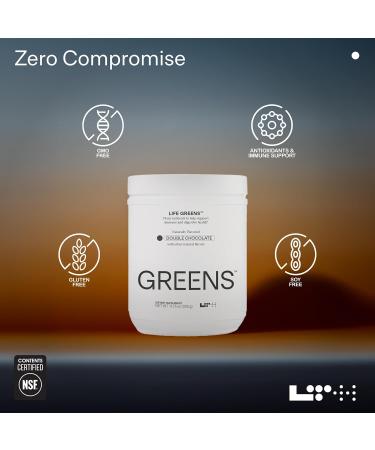 LTH Life Greens - Trusted by Life Time Members - Superfood Powder with Probiotics Enzymes Phytonutrients & Fiber - Supports Antioxidants & Immune Health - Double Chocolate (30 Servings) - Buy Online on GoSupps.com