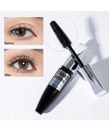 Lengthening Mascara | Waterproof Sweatproof Mascara | Washable Mascara Makeup Volumizing Defining Curling Multiplying Eyelashes Mascara Black Volume & Length Extensions Mascara - Buy Online on GoSupps.com