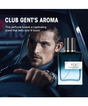 Ycz CLUB GENT'S AROMA Perfume Men 1.7oz(50ml) Nightclub Essential Fragrance Long Lasting Cologne for Men with Aromatic Woody Notes of Mint and Lemon Ideal Occasions Daily Elegance. - Buy Online on GoSupps.com