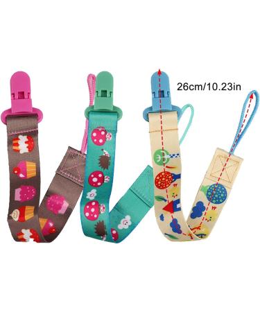 Yatlouba Pacifier Clip | Durable & Stylish Pacifier Band for Babies Boys & Girls | Keeps Pacifiers in Place - Buy Online on GoSupps.com