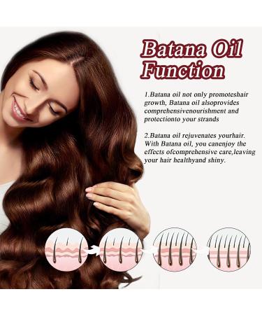 Batana Oil Batana Oil 2024 New Batana Oil for Hair Batana Oil Batana Oil Organic Improves Hair Shine and Makes Hair Healthier Thicker and Smoother - Buy Online on GoSupps.com