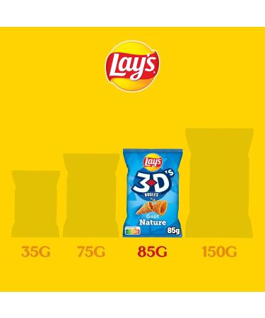 Lay's Lay's 3D's Bugles Nature 85g - Pack of 15 - Buy Online on GoSupps.com