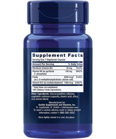 Life Extension Homocysteine Resist â€“ 60 Vegetarian Capsules for Heart Health - Buy Online on GoSupps.com