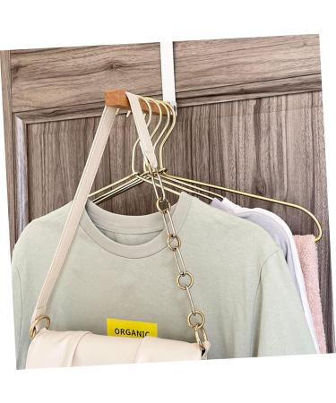 CIYODO Door Hook Closet Hooks for Wall Vinyl Siding Hooks Cement Over Door Towel Rack Solid Wood Towel Hook 17.5X16CM Black - Buy Online on GoSupps.com