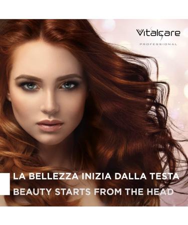  Vitalcare Vitalcare | Professional Permanent Hair Dye Ammonia-Free Hair Dye Keratin and Macadamia Oil No. 1 Black - Buy Online on GoSupps.com