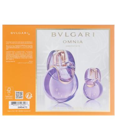Bvlgari Omnia Amethyste for Women - 2 Pc Gift Set 3.4oz EDT Spray 0.5oz EDT Spray - Buy Online on GoSupps.com