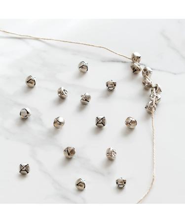 MAHITOI 18-PC 0.375 Silver Jingle Bells for Holiday Decor & Crafts - Home Dcor, Wreaths, Pet Collars, Jewelry & Gift Wrapping - Buy Online on GoSupps.com
