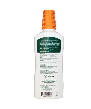 The Natural Dentist Orange Healthy Gums Oral Rinse - 16.9 fl oz - Buy Online on GoSupps.com