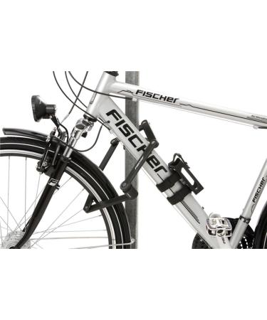 FISCHER Folding Lock with Bracket & 2 Security Keys - 85 cm Black | Secure Your Bike Worldwide - Buy Online on GoSupps.com