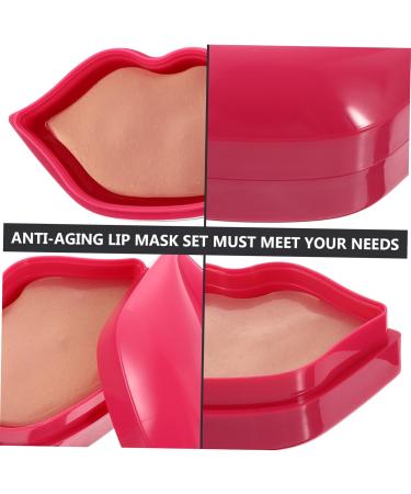 Beaupretty 2 Sets Lip Mask Set Collagen Skin Care Wrinkle Moisturizing Lip Film Treatment Mask for Lips Lip Care 20 Pieces*2 - Buy Online on GoSupps.com