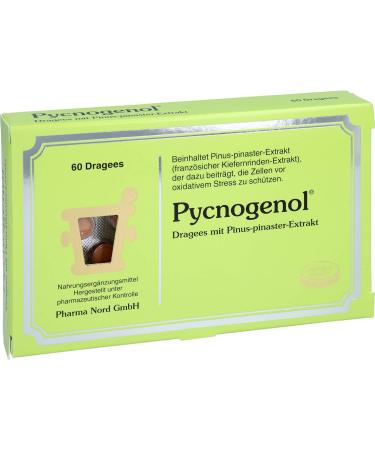 Buy Pycnogenol Pine Bark Extract - Pharma Nord Drag | Premium Antioxidant Supplement for Enhanced Health - Buy Online on GoSupps.com