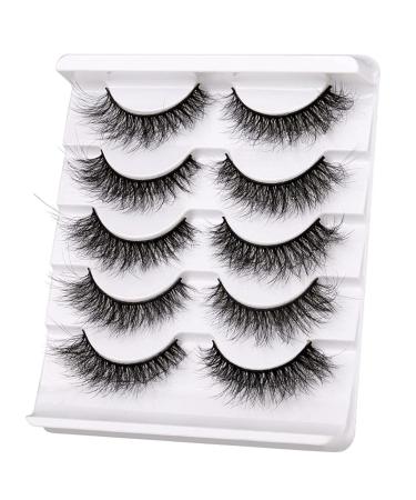 Buy 3D Volume Mink Lashes - Fluffy Wispy Faux Mink Eyelashes for Stunning Looks | International Shipping - Buy Online on GoSupps.com