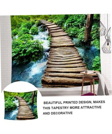 Zerodeko 1pc Plant Decorations Plant Tapestry Blush Area Rug Plant Wall Hanger Wall Cloth Decor Cool Shower Curtain Home Decoration Plants Decor Towel Polyester (polyester) Earth Tones - Buy Online on GoSupps.com