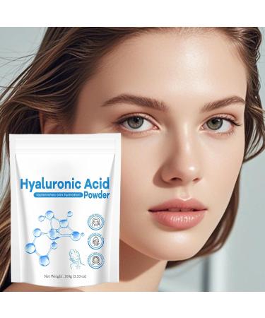  Generisch Hyaluronic Acid Powder Hyaluronic Acid Gel for Skin Care Face Serum Water Soluble Hydration to Moisturize Skin Deep Hydration Hydration Support - Buy Online on GoSupps.com