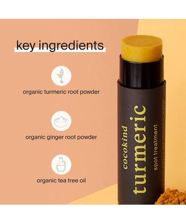 Cocokind Turmeric Mask Stick - Organic Spot Treatment for Dark Spots & Acne with Tea Tree Oil & Ginger - Buy Online on GoSupps.com