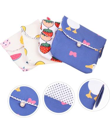 Healeeved 8 STK Storage Bags for Women's Bandages Menstrual Inserts & Breastfeeding Child-Friendly Cotton Wallet - Buy Online on GoSupps.com