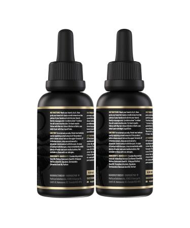 Premium Beard Struggle Tonic & Elixir Bundle - Platinum Collection - Nourishing Beard Oil for Softness & Growth - Vanir s Wisdom & Valhalla s Gates - International Shipping - Buy Online on GoSupps.com