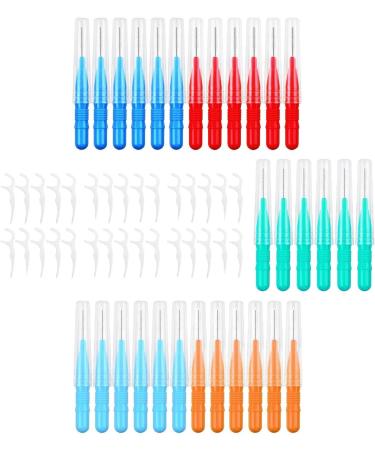 Interdental Brushes Set - 2mm 2.5mm 3mm - Multi-Colored 10 & 30 Pieces - Best for Oral Hygiene - Buy Online on GoSupps.com