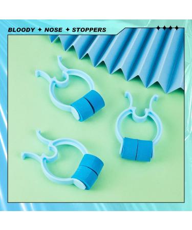 Stop Nosebleeds Clip - Nasal Bleed Stopper for Kids & Adults - Emergency Accident Relief - Blue & Green (100 Pcs) - Buy Online on GoSupps.com