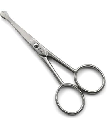 Mont Bleu Ear & Nose Hair Scissors Straight Blades Carbon Steel Made in Italy Straight 4 cm/4" - Buy Online on GoSupps.com