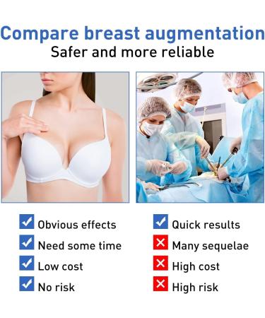 Natural Breast Enlargement Oil - Tight Grape Seed Massage Oil | 10ml Gentle Nourishing Formula - Buy Online on GoSupps.com