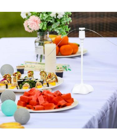 Electric Fly Fan Household Automatic Fly Fan Multi-Purpose Food Fly Fan for Outdoor Patio Home Party Picnic (Black) - Buy Online on GoSupps.com