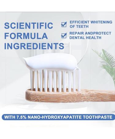 Nanohydroxyapatite toothpaste new improved formula strengthens enamel fluoridefree toothpaste mild for sensitive teeth 120 g 1 - Buy Online on GoSupps.com
