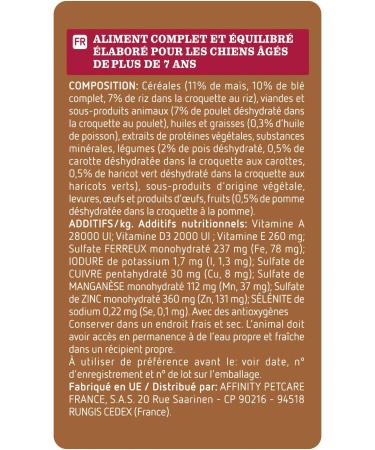 Ultima Medium-Maxi Senior Dog Food Chicken Fruit and Vegetables Rich in Natural Antioxidants 2kg - Buy Online on GoSupps.com