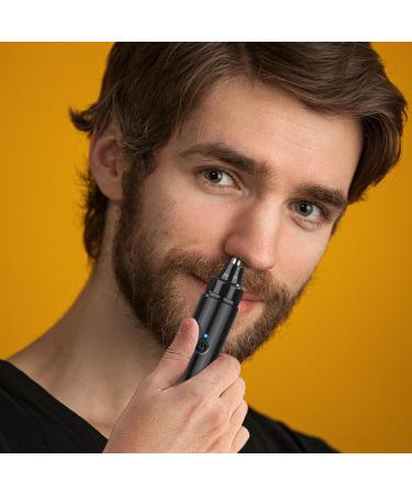 Buy 1/2 Nose Hair Trimmer - Cordless Electric Ear & Eyebrow Hair Clipper | Professional 360 Rotating Trimmer for Men & Women - Ideal Facial Hair Grooming Tool - Buy Online on GoSupps.com