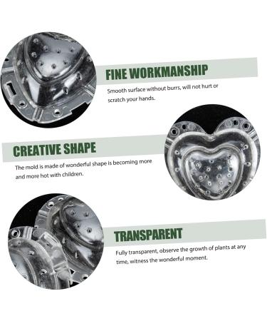 NUOBESTY 4pcs Heart Strawberry Mold Vegetables Fruit Shaping Molds Pear Melon Supply Watermelon Stereotypes - Buy Online on GoSupps.com