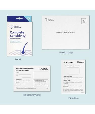 Body Health Food Sensitivity Test Kit - Bioresonance Technology, 970 Sensitivities, Quick & Easy Home Testing - Buy Online on GoSupps.com