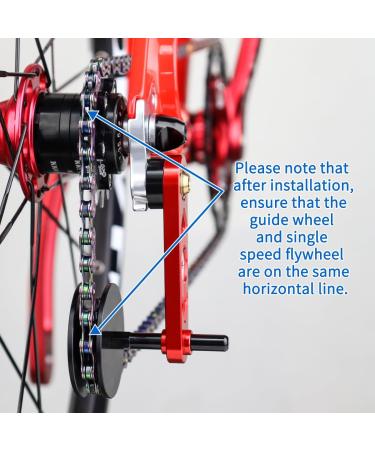 MUQZI Single Speed Chain Tensioner - Black - Buy Online on GoSupps.com