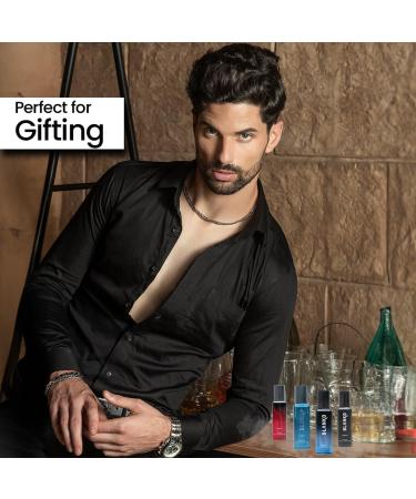 BL ANKO By King Powerful Men Collection Tlt Parfum 20Ml Pack Of 4 | Longest Lasting Mens Dawn Scented Liquid Perfume Technology | Luxury Fragrance Gift Set For Husband Father Brother - Buy Online on GoSupps.com