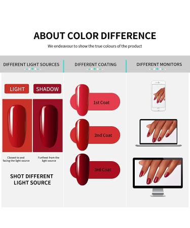 TOMICCA Glitter Gel Nail Polish Set - 6 Sparkle Colors - Soak Off UV LED Gel Varnish - Home Manicure Kit - Buy Online on GoSupps.com
