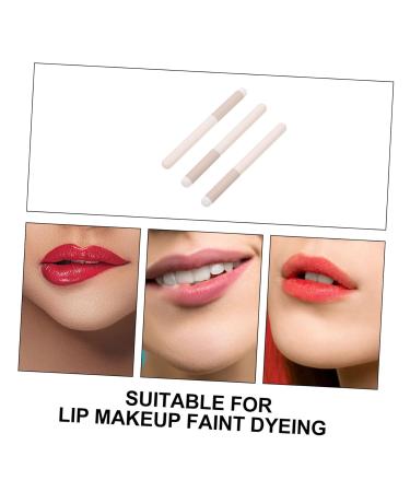 Minkissy 12 Pcs Lipstick & Concealer Brush Set - Portable Multi-Use Makeup Brushes with White Wooden Handles for Travel Perfect for Lip and Blush Application - Buy Online on GoSupps.com