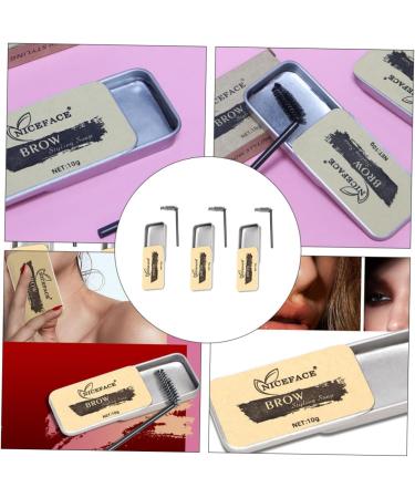 Angoily 3 Sets Eyebrow Soap 3d Brows Styling Soap Shaping Gel Eyebrowhack Woman Brow Soap Supplies Cosmetic - Buy Online on GoSupps.com