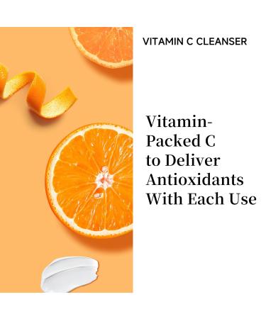 5X Vitamin C Face Cleanser 100g(2 Bottle),SADOER Facial cleanser Niacinamide & Hyaluronic Acid, Gentle Pore Refining Daily Wash for Oily &Dull Skin,Clear,Oil Balancing,TIKTOK Popular Skincare Gift 2 Face Cleanser - Buy Online on GoSupps.com