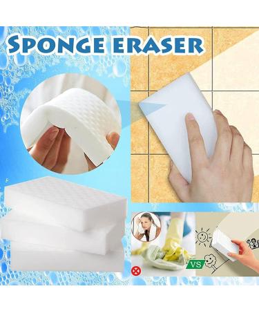 Lizusidtsy 10 Pieces of Cleaning Sponge Eraser Multifunctional Advanced Nano Wiper Foam Cleaning Pad Household Cleaning Pad - Buy Online on GoSupps.com