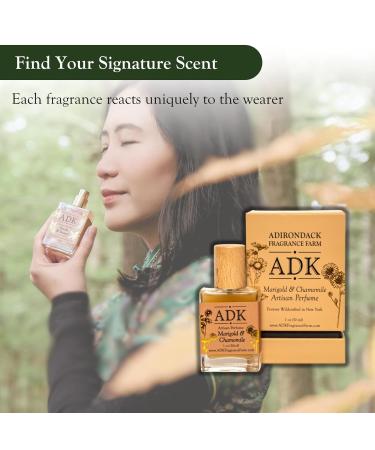 ADK Marigold & Chamomile Botanical Perfume Spray 1 oz (30 mL) Natural Hypoallergenic & Clean Perfume for Women & Men with Notes of Marigold Chamomile Gardenia Musk Sandalwood 1 Fl Oz (Pack of 1) - Buy Online on GoSupps.com