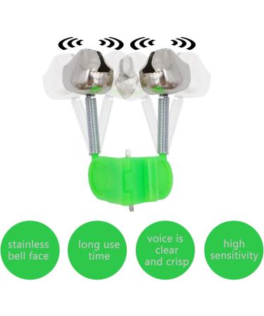 10 Pack Rod Tip Clamp Fishing Rod Bells Dual Alert Fishing Ring Alarm Clip - Buy Online on GoSupps.com