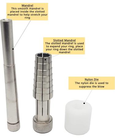 Rosenthal Collection Rathburn Ring Stretcher - Wedding Band Resizer & Sizing Tool - Buy Online on GoSupps.com