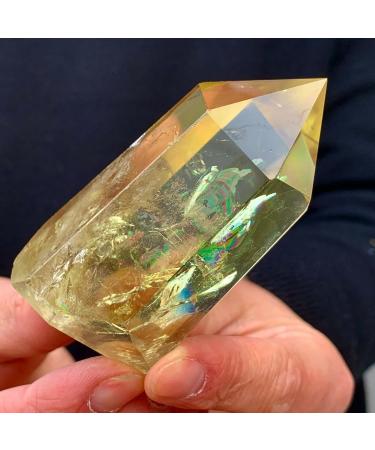 150G Natural Citrine Crystal Quartz Cluster Specimen Suitable for Home ERTEYIN - Buy Online on GoSupps.com